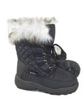 XTM Inessa Girls Snow Boots-25-26-Black-aussieskier.com