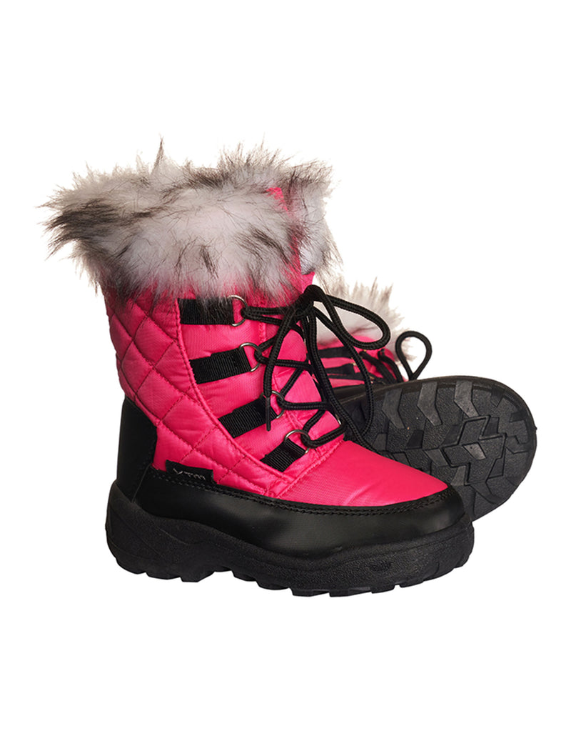 XTM Inessa Girls Snow Boots-25-26-Fuschia-aussieskier.com