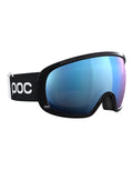 POC Fovea Clarity Comp Ski Goggles-Uranium Black / Spektris Blue Lens + Clarity No Mirror Spare Lens-aussieskier.com