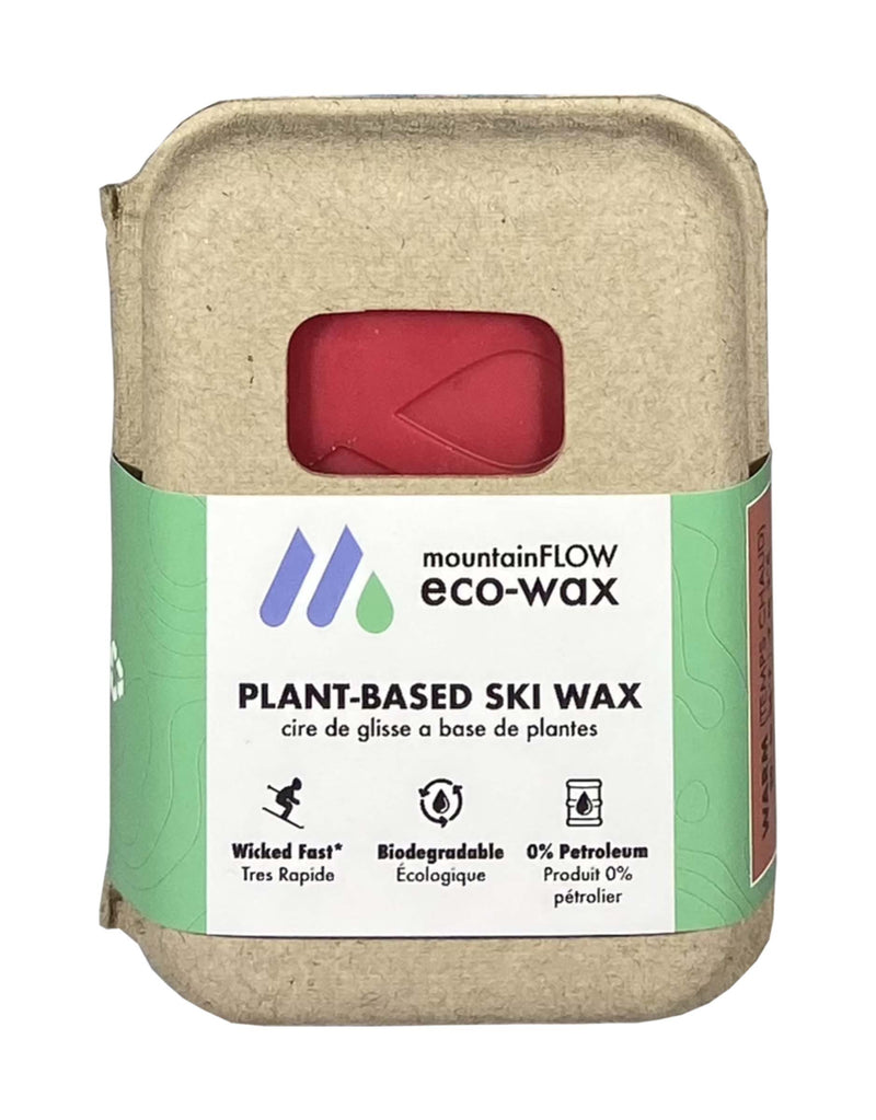 Mountain Flow Eco Hot Wax - 130g-Warm (-7 to 2 C)-aussieskier.com