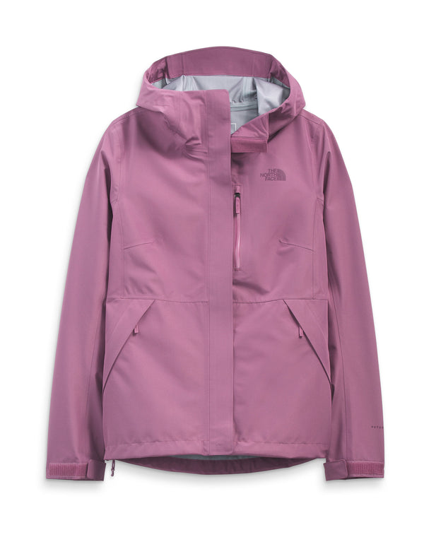 The North Face Womens Dryzzle Futurelight Rain Jacket-X Small-Pikes Purple-aussieskier.com