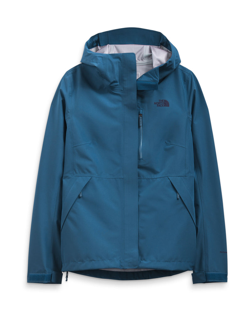 The North Face Womens Dryzzle Futurelight Rain Jacket-X Small-Monterey Blue-aussieskier.com