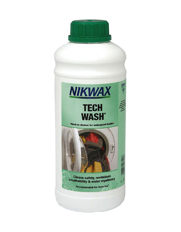 Nikwax Tech Wash Clothing & Equipment Cleaner - 1L-aussieskier.com