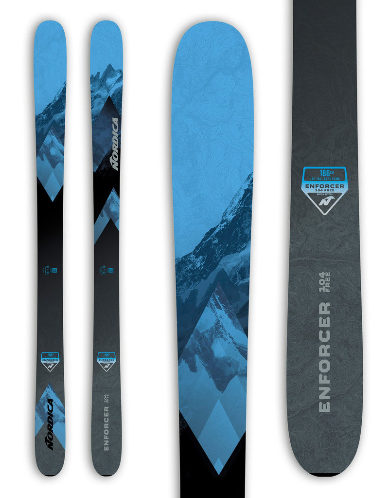 Nordica Enforcer Free 104 Skis 2023-aussieskier.com