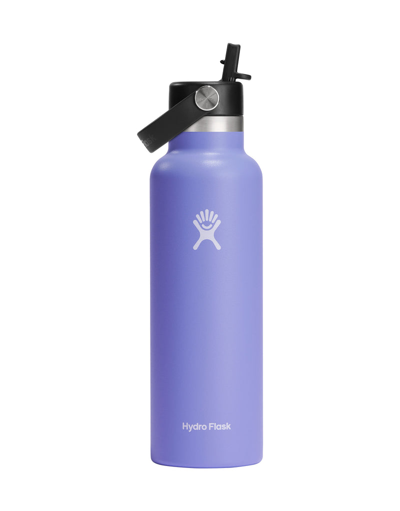 Hydro Flask Standard 21oz Insulated Drink Bottle with Flex Straw Cap (621ml)-Lupine-aussieskier.com