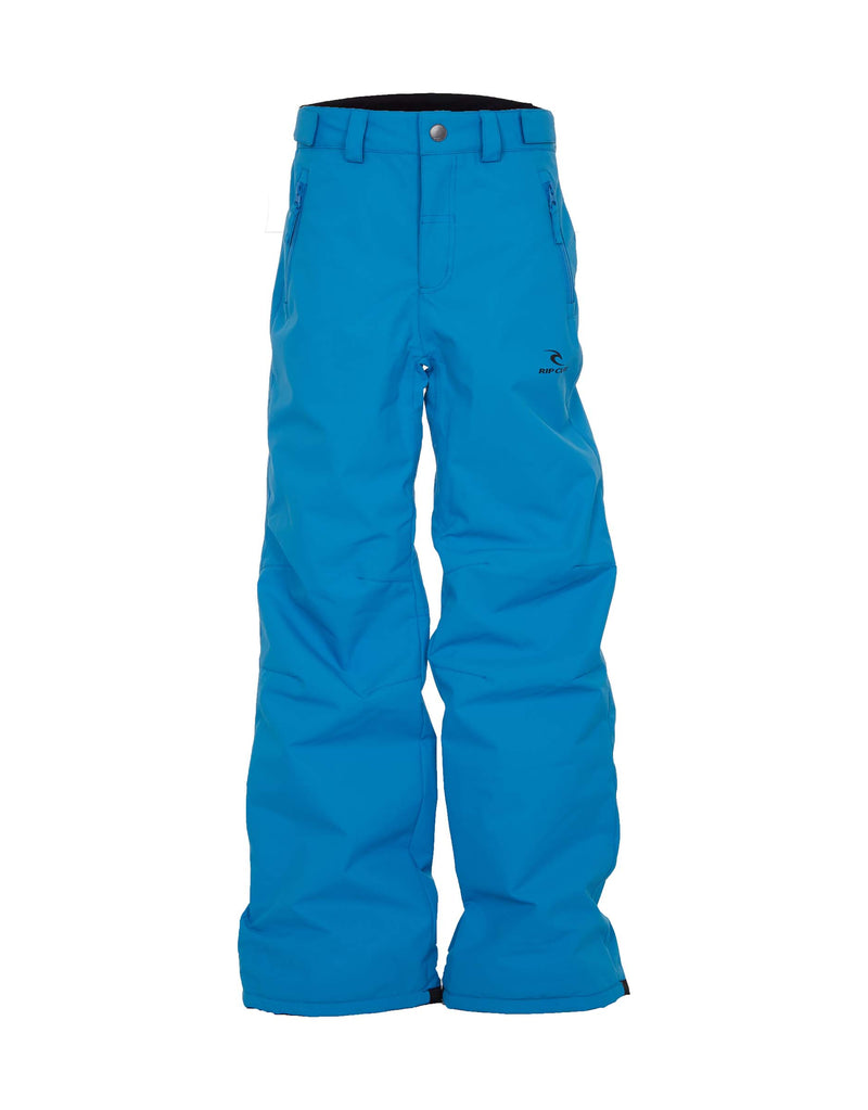 Rip Curl Base Junior Ski Pants-2-Mediterranean Blue-aussieskier.com