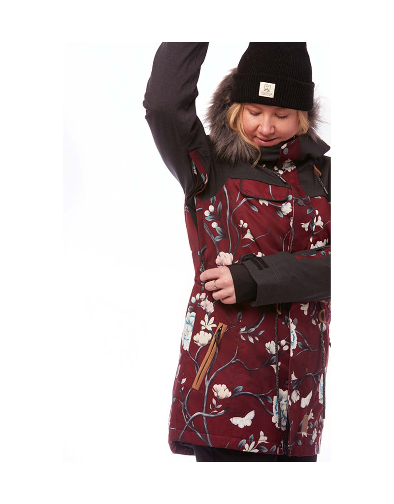 Rojo Task Womens Ski Jacket-aussieskier.com