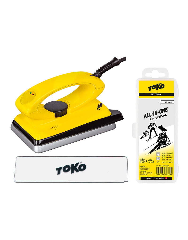 Toko T8 Waxing Iron, Wax & Scraper Package-Universal-aussieskier.com