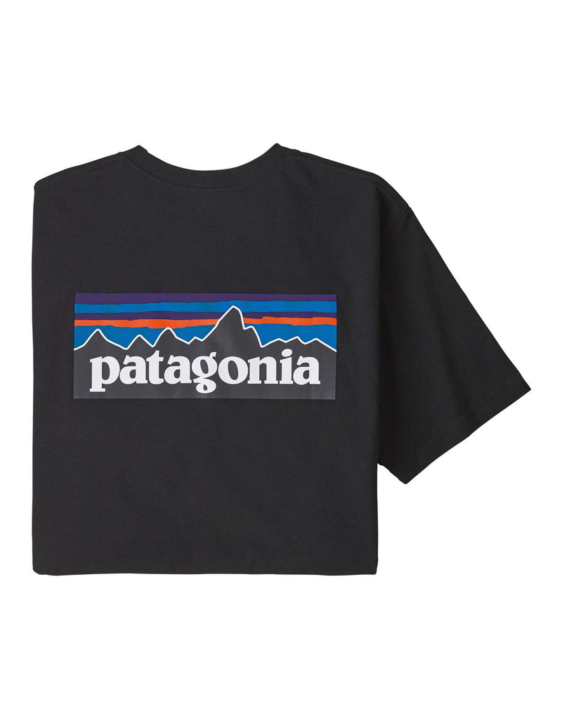 Patagonia P-6 Logo Responsibili-Tee-Small-Black-aussieskier.com