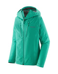 Patagonia Triolet Womens Ski Jacket-Small-Fresh Teal-aussieskier.com