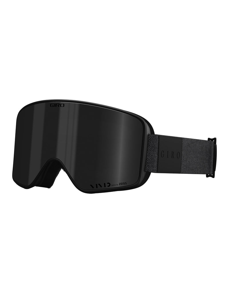 Giro Method Ski Goggles-Standard Fit-Black Mono / Vivid Jet Black Lens + Vivid Infrared Spare Lens-aussieskier.com