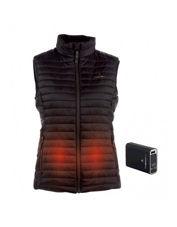 Therm-ic Womens Heated Powervest + Battery Pack-Small-aussieskier.com
